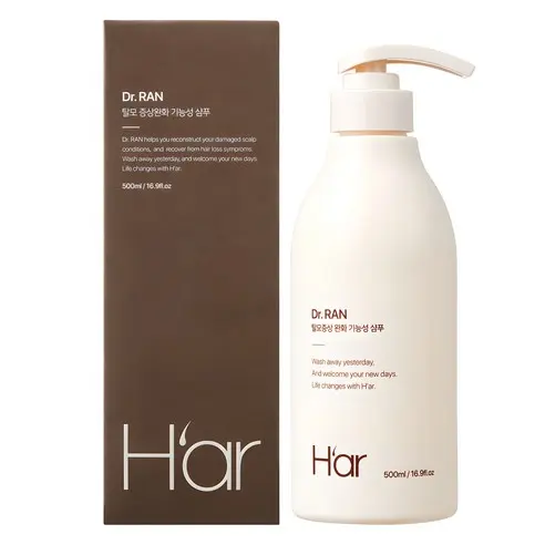 H'ar Dr. RAN+ Egg Protein Hair Loss Relief Functional Shampoo 500ml