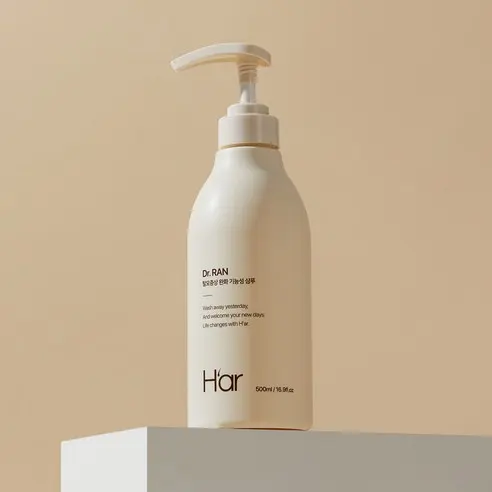 H'ar Dr. RAN+ Egg Protein Hair Loss Relief Functional Shampoo 500ml