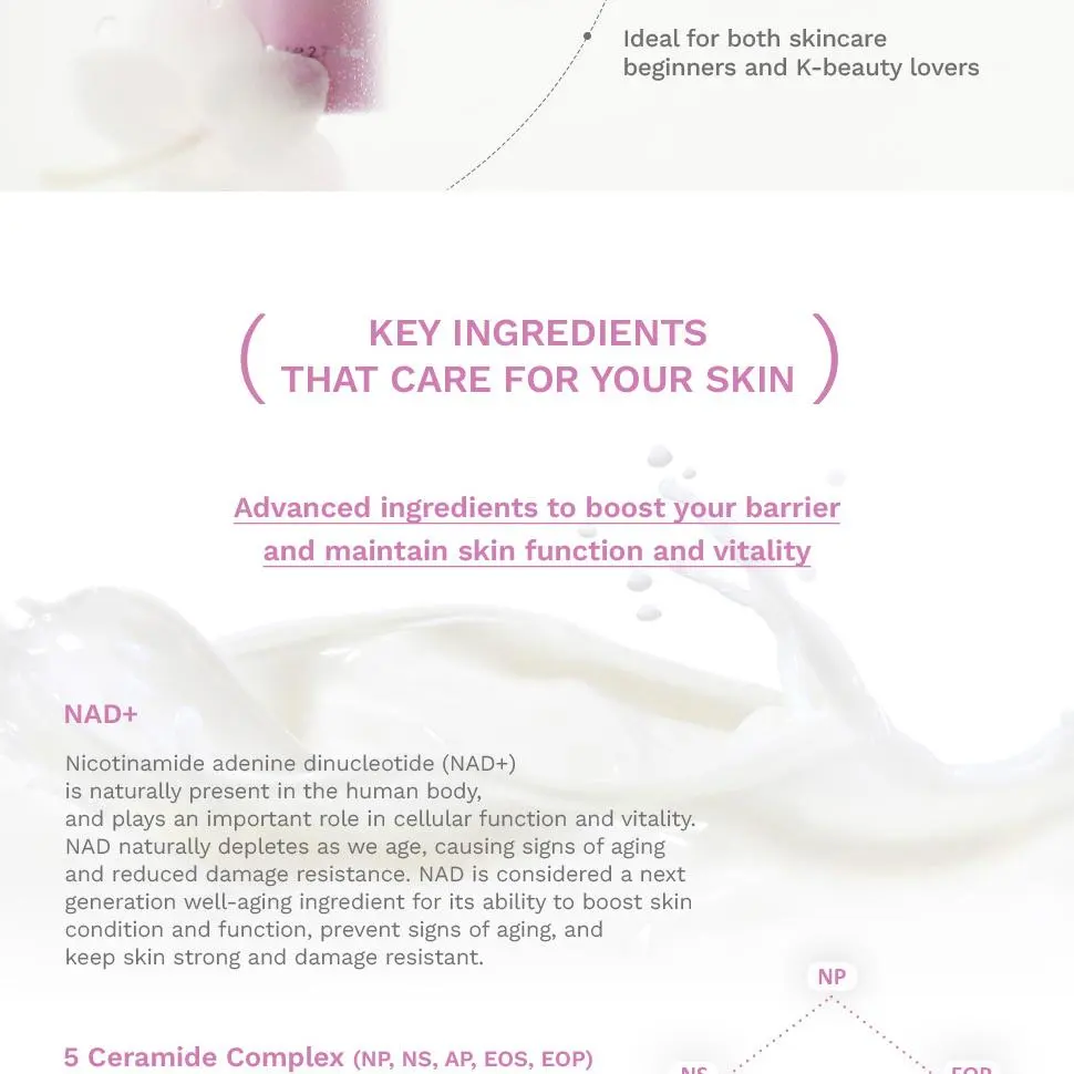 Haruharu Wonder Black Rice Probiotics Barrier 2% NAD+ Serum Mist 80ml Detail