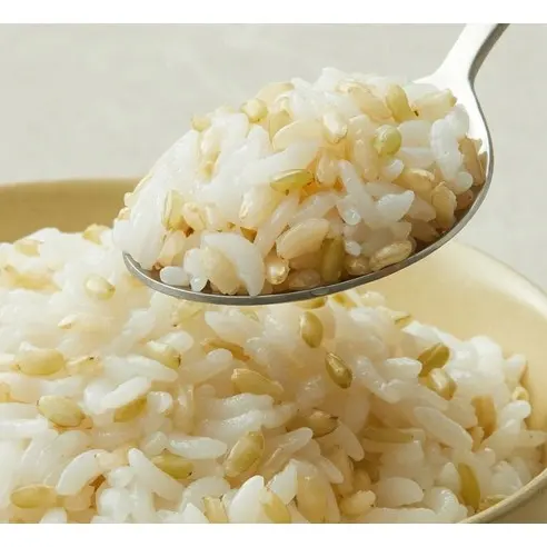 Hetbahn Cooked Sprouted Brown Rice 130g x 6 Packs (CJ Instant Germinated Brown Rice Bowl)