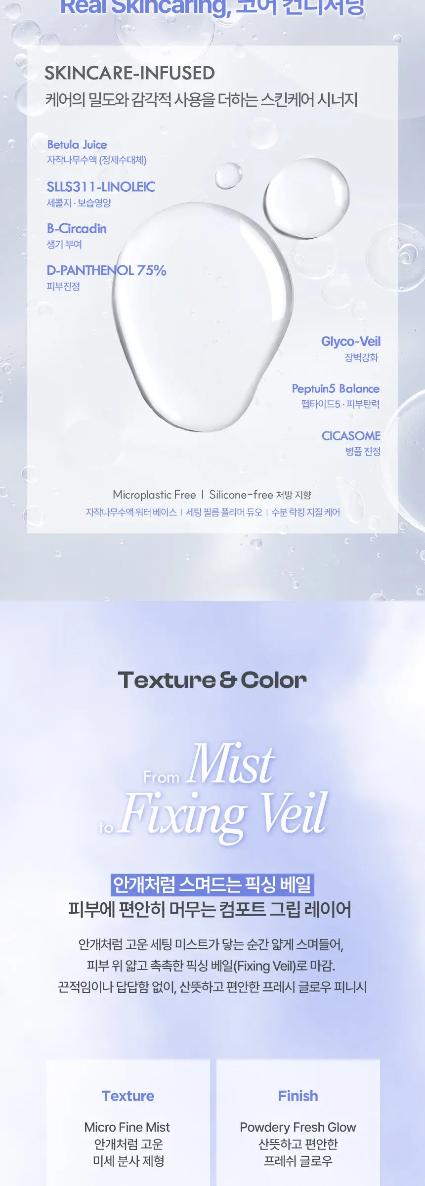 HOLIKA HOLIKA Prep Core Essential Grip Setting Mist Detail