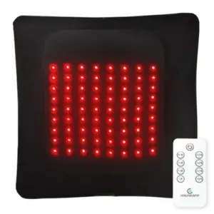 Hyulax Cushion-Type Near & Far Infrared PBM Red Light Therapy Heating Pad with Remote Control