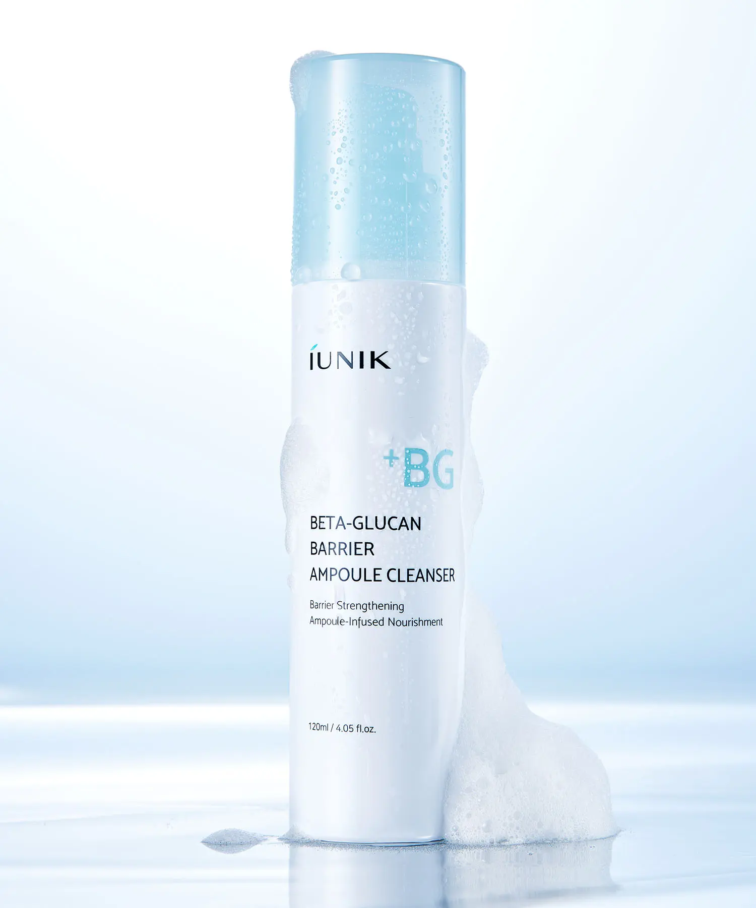iUNIK Beta-Glucan Barrier Ampoule Cleanser 120ml