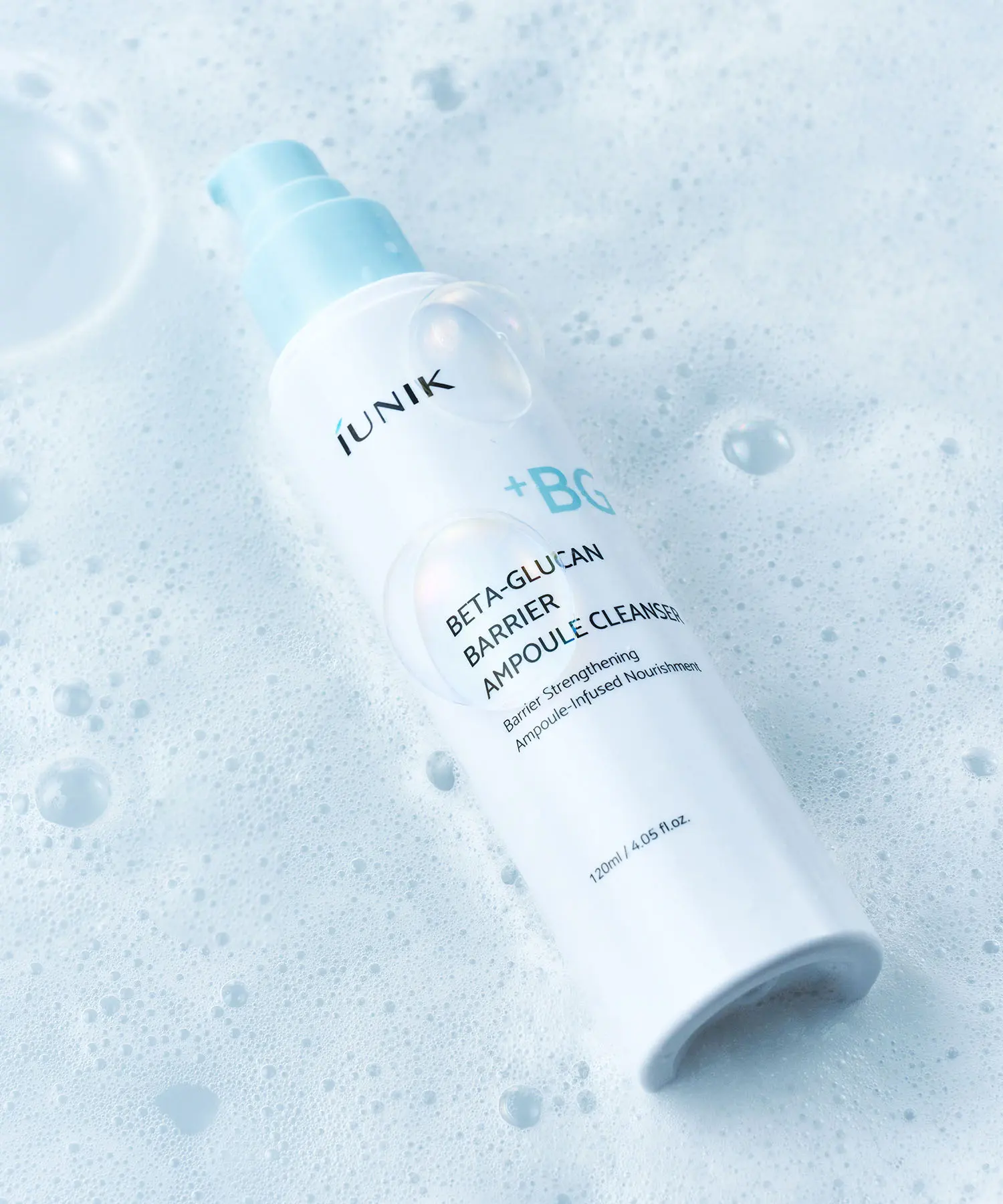 iUNIK Beta-Glucan Barrier Ampoule Cleanser 120ml