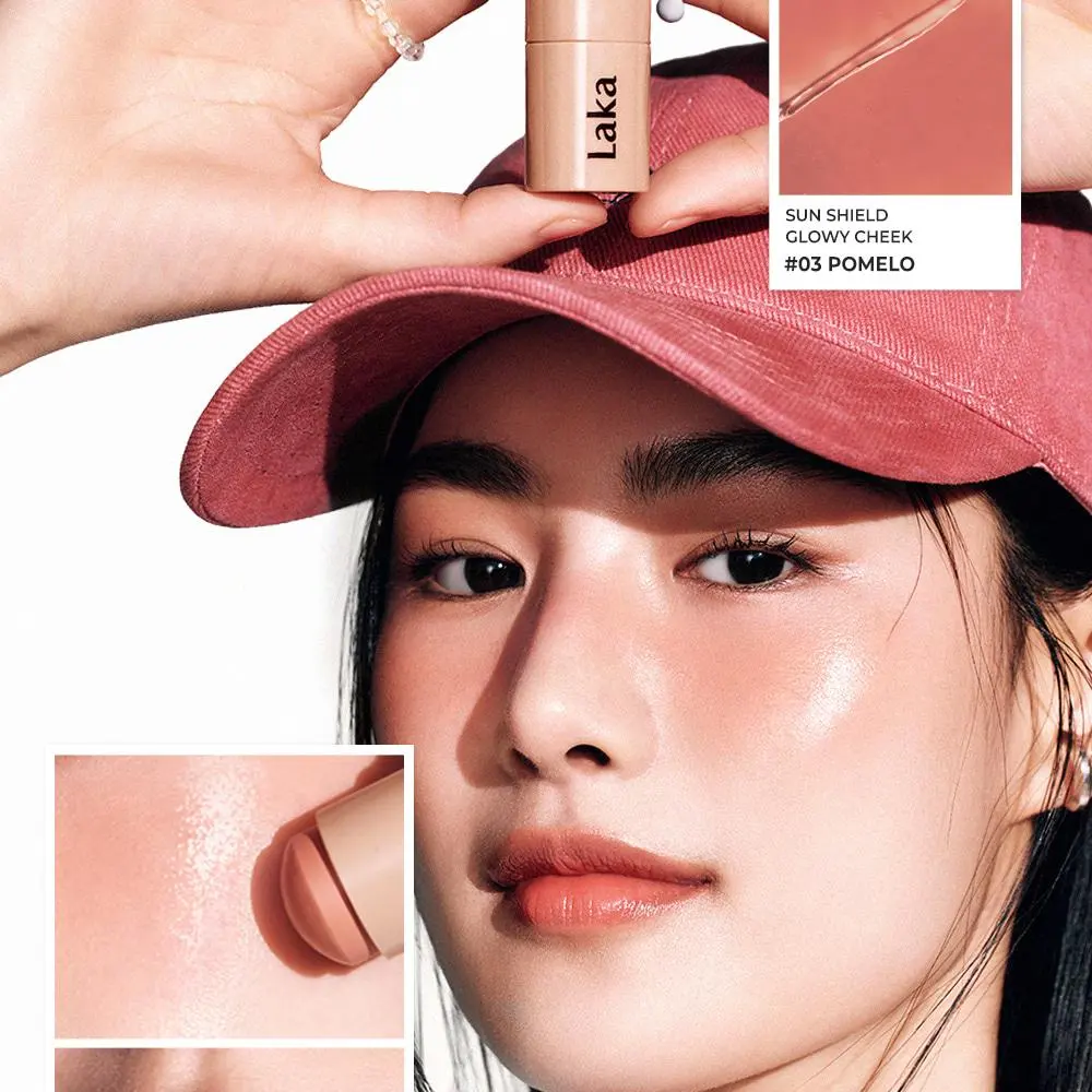 Laka Sun Shield Glowy Cheek 7g (11 Colors) Detail