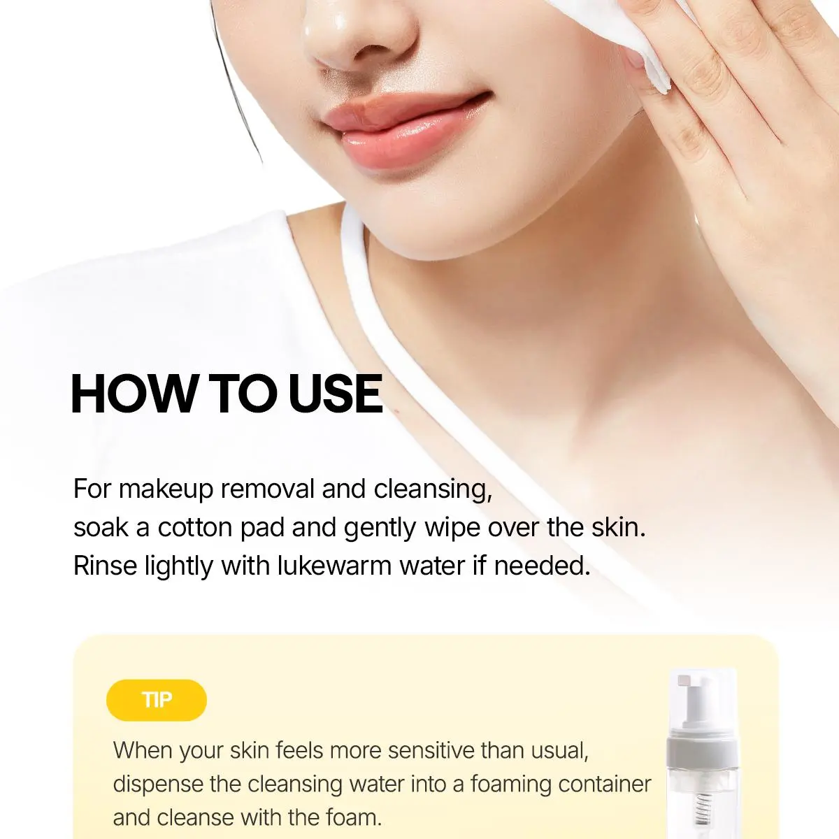 manyo Pure Soybean Cleansing Water 55ml Detail