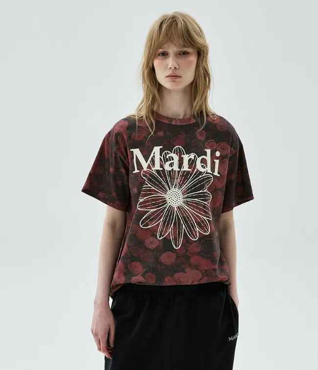 Mardi FLOWERMARDI FLEUR DE ROSE Women's T-Shirt