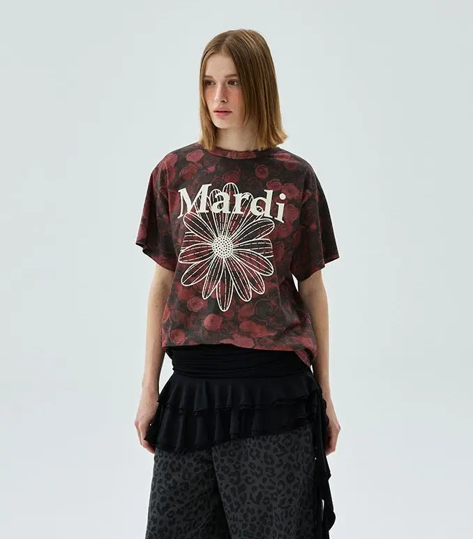 Mardi FLOWERMARDI FLEUR DE ROSE Women's T-Shirt