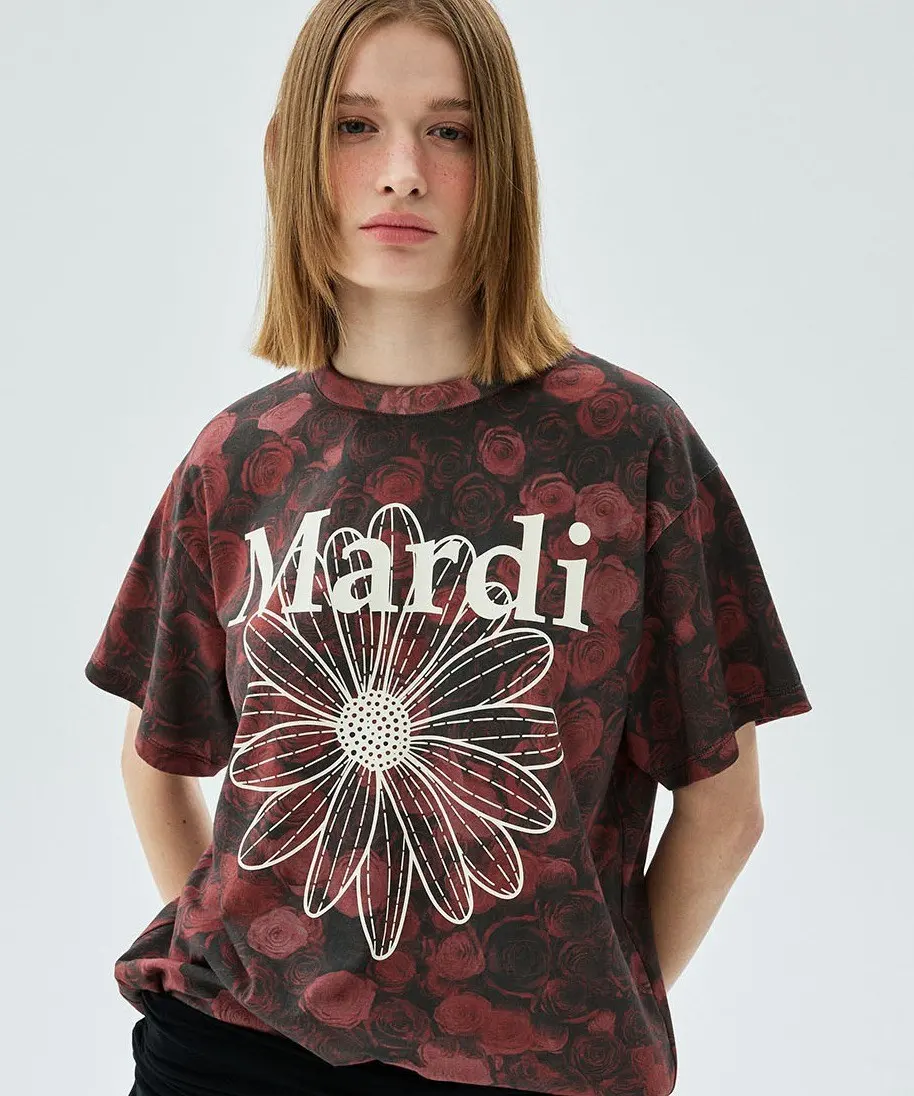 Mardi FLOWERMARDI FLEUR DE ROSE Women's T-Shirt