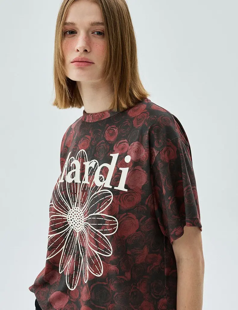 Mardi FLOWERMARDI FLEUR DE ROSE Women's T-Shirt
