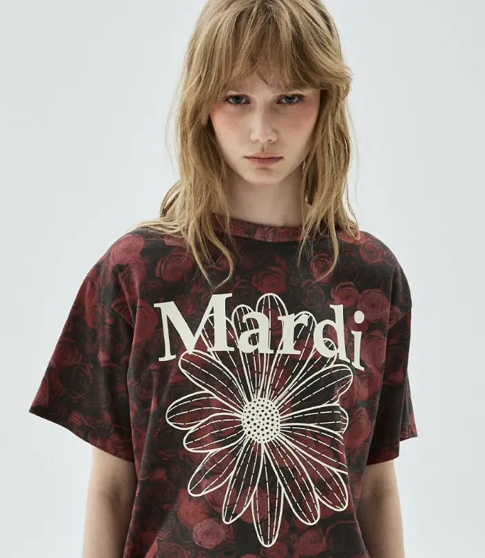 Mardi FLOWERMARDI FLEUR DE ROSE Women's T-Shirt