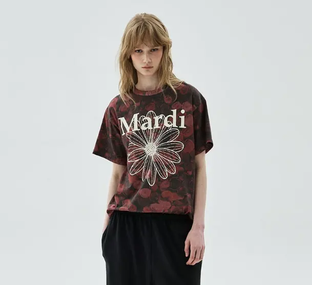 Mardi FLOWERMARDI FLEUR DE ROSE Women's T-Shirt