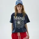 Mardi FLOWERMARDI Pigment Washing T-Shirt