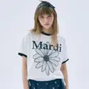 Mardi FLOWERMARDI RINGER TSHIRT