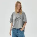 Mardi Mercredi Unisex T-Shirt Script Logo Stacked