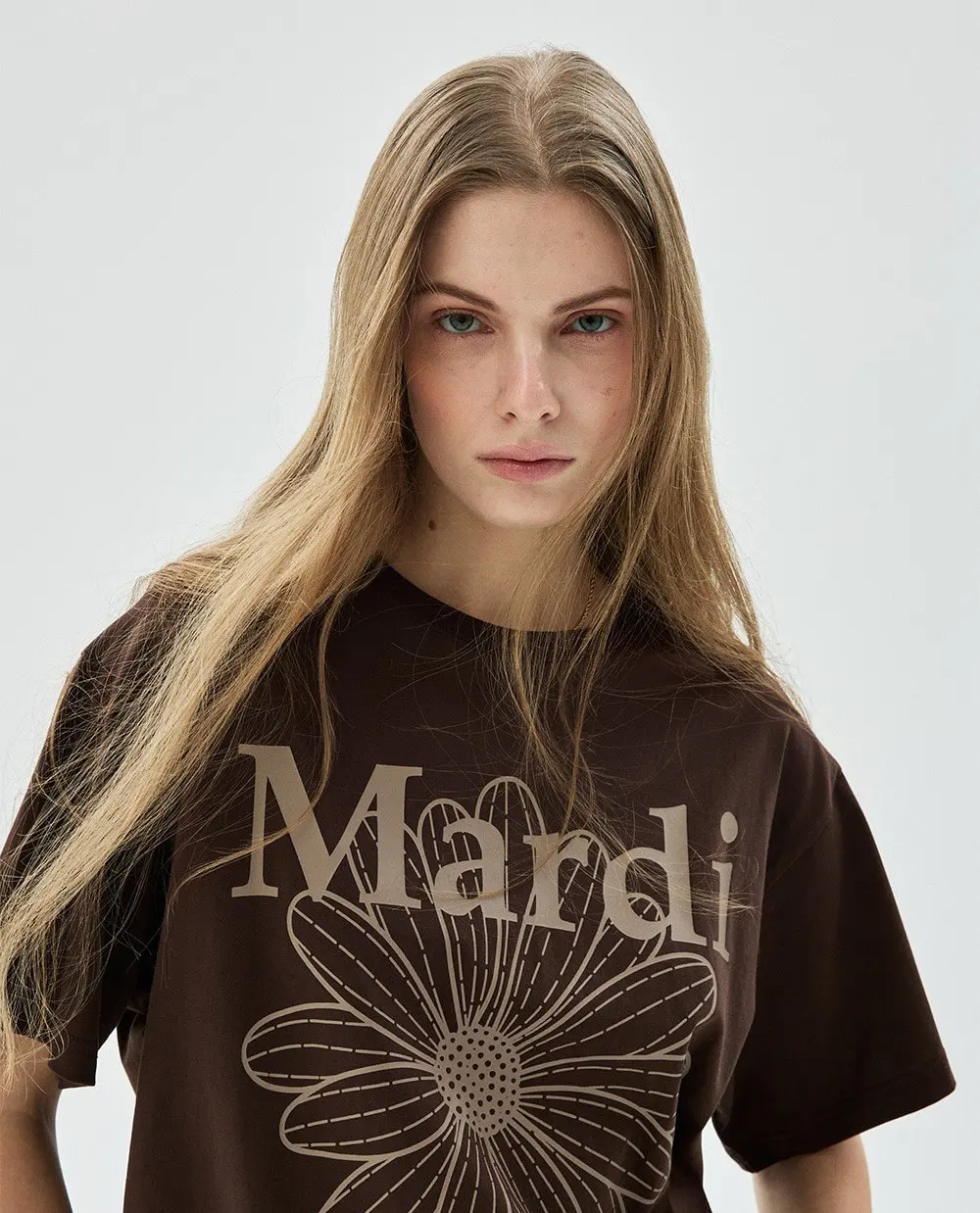 Mardi Women's Flower Cotton T-Shirt