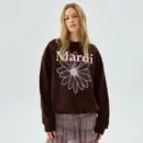 Mardi Women's Flower Cotton Sweatshirt