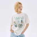 Mardi Women's Flower Jardin Cotton T-Shirt