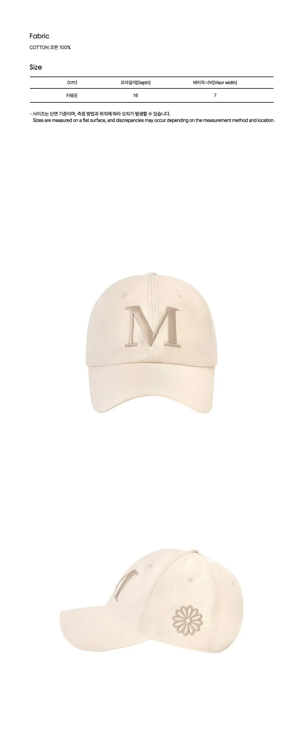 Mardi Women's M Cap Detail