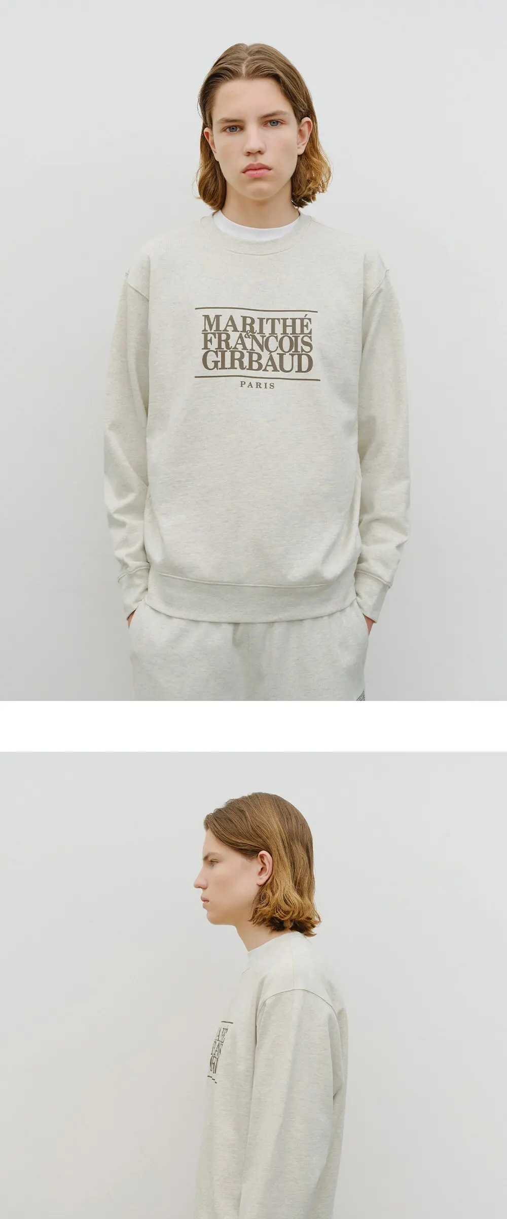 MARITHÉ FRANÇOIS GIRBAUD Classic Logo Sweatshirt Detail