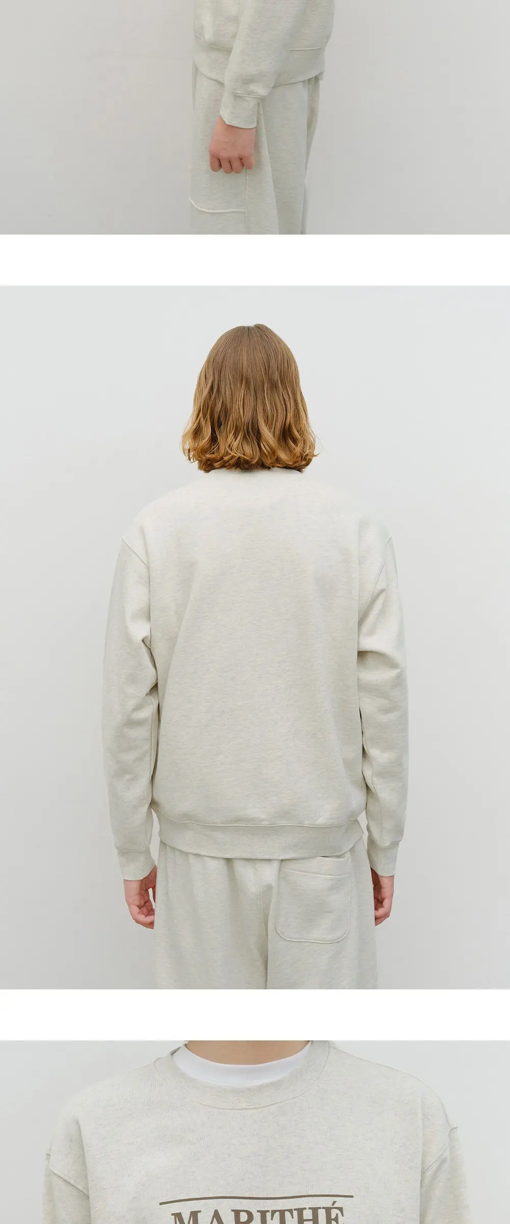 MARITHÉ FRANÇOIS GIRBAUD Classic Logo Sweatshirt Detail