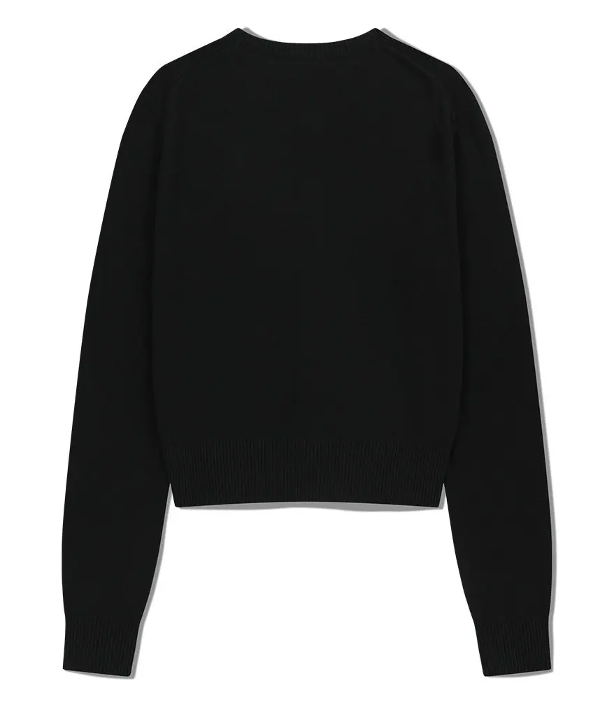 MARITHÉ FRANÇOIS GIRBAUD Women's W Half Knit Round Neck Cardigan Set