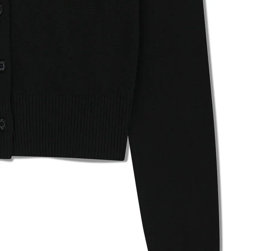 MARITHÉ FRANÇOIS GIRBAUD Women's W Half Knit Round Neck Cardigan Set