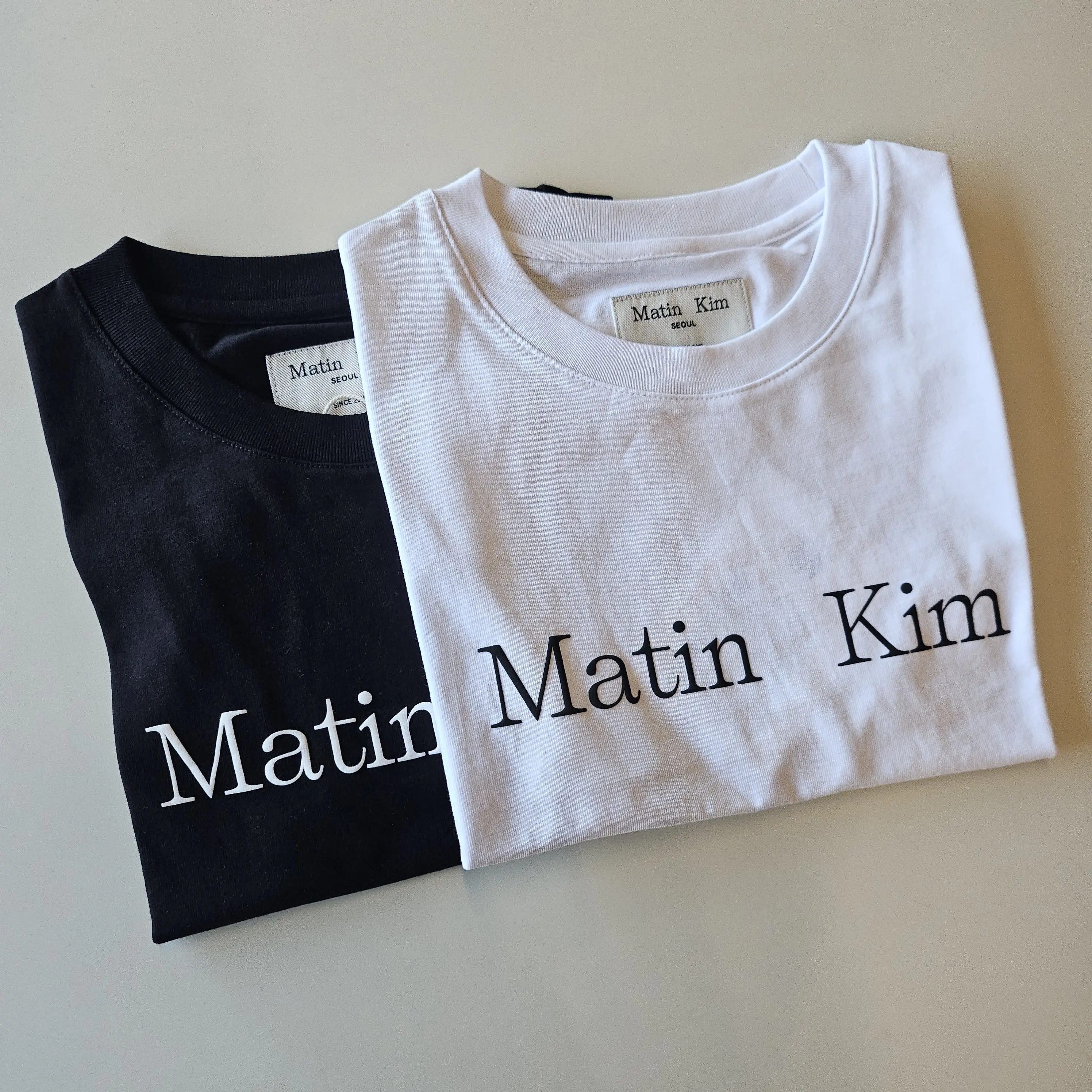 Matin Kim Logo Crop Short Sleeve Women's T-Shirt