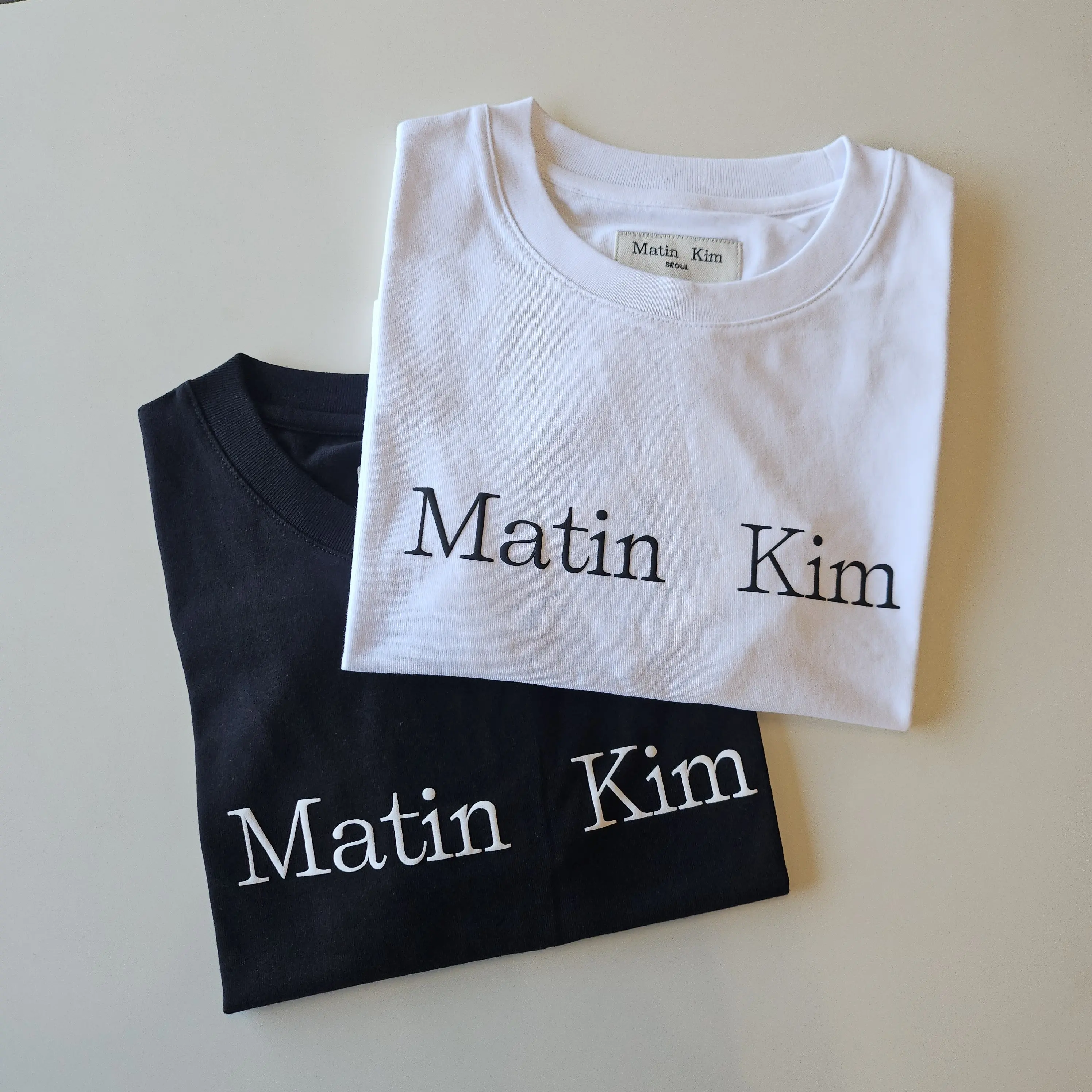 Matin Kim Logo Crop Short Sleeve Women's T-Shirt