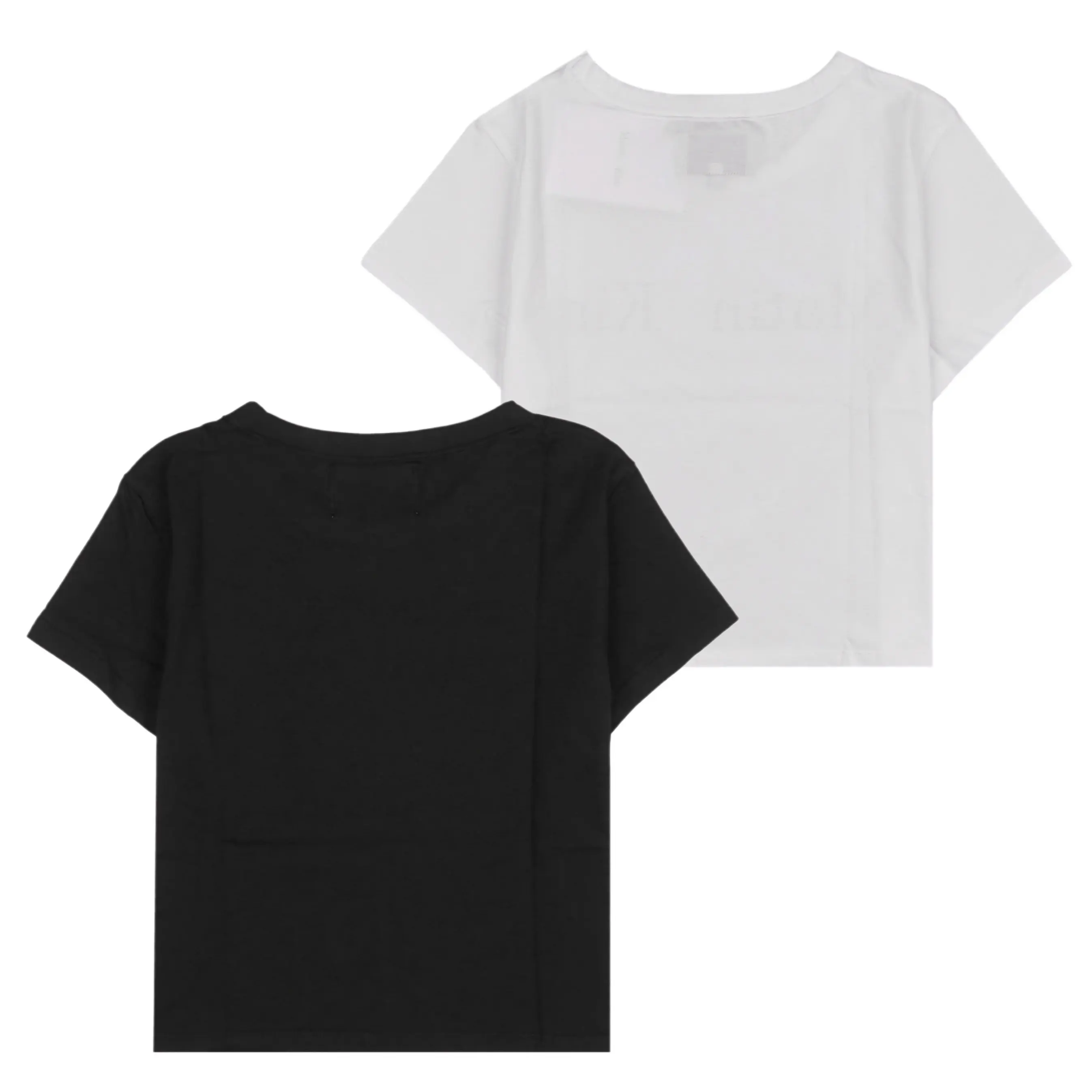 MATIN KIM Logo Crop Top Women's Short-Sleeve Cotton T-Shirt MK2400TS041M