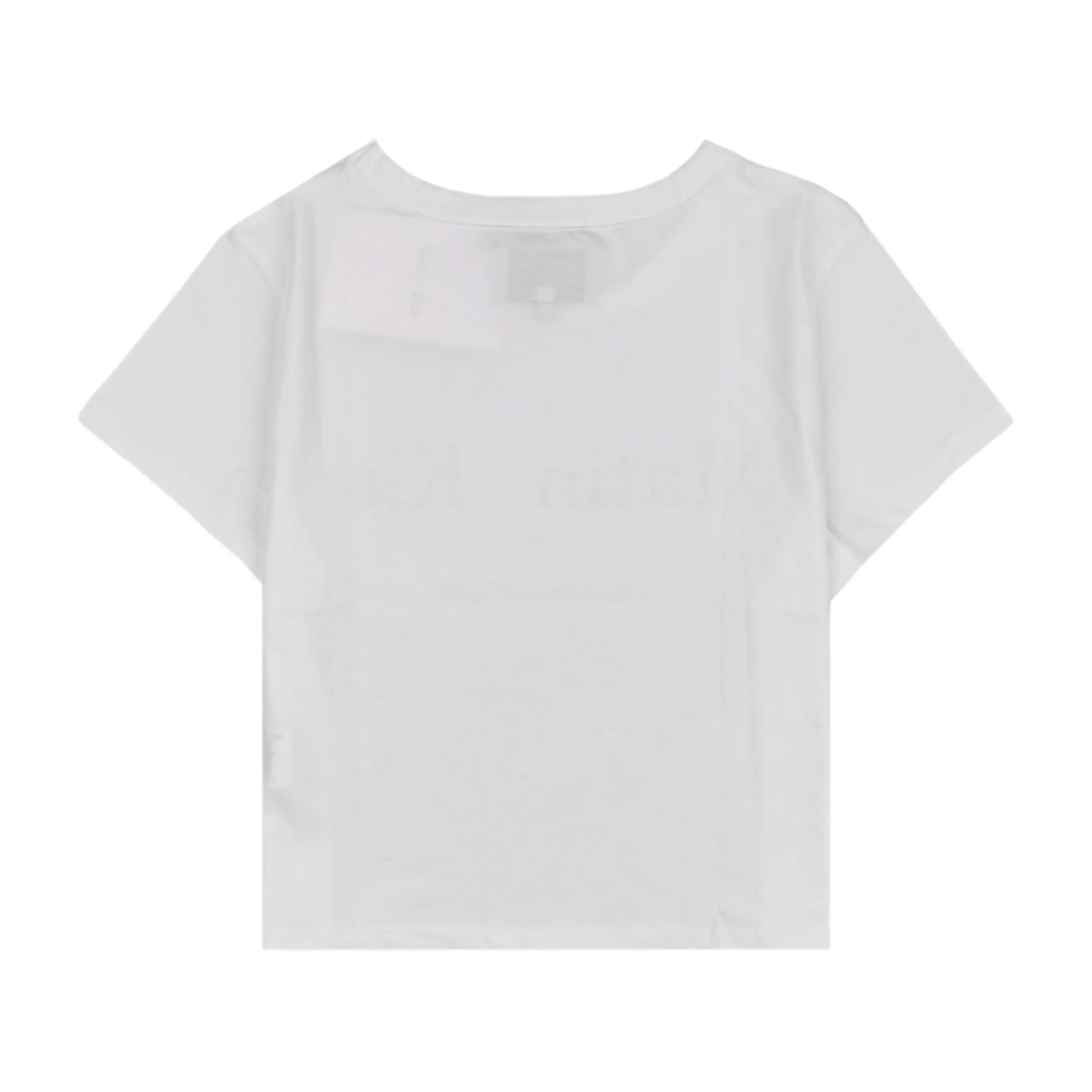 MATIN KIM Logo Crop Top Women's Short-Sleeve Cotton T-Shirt MK2400TS041M