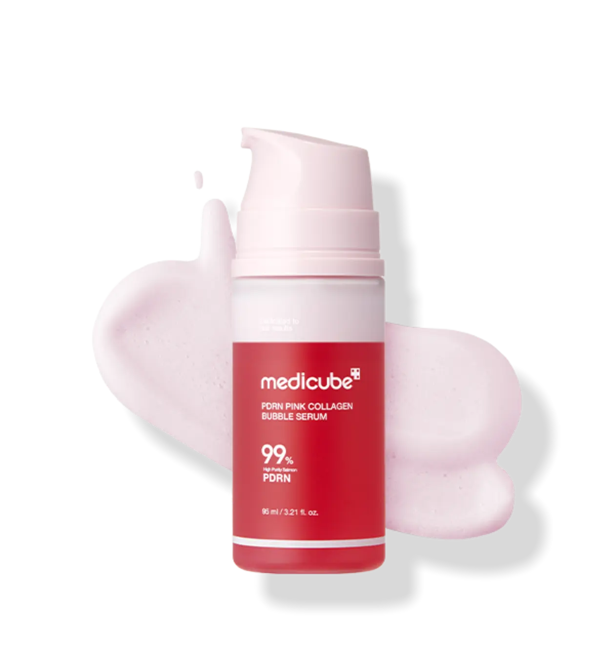 Medicube PDRN Pink Collagen Bubble Serum 95ml
