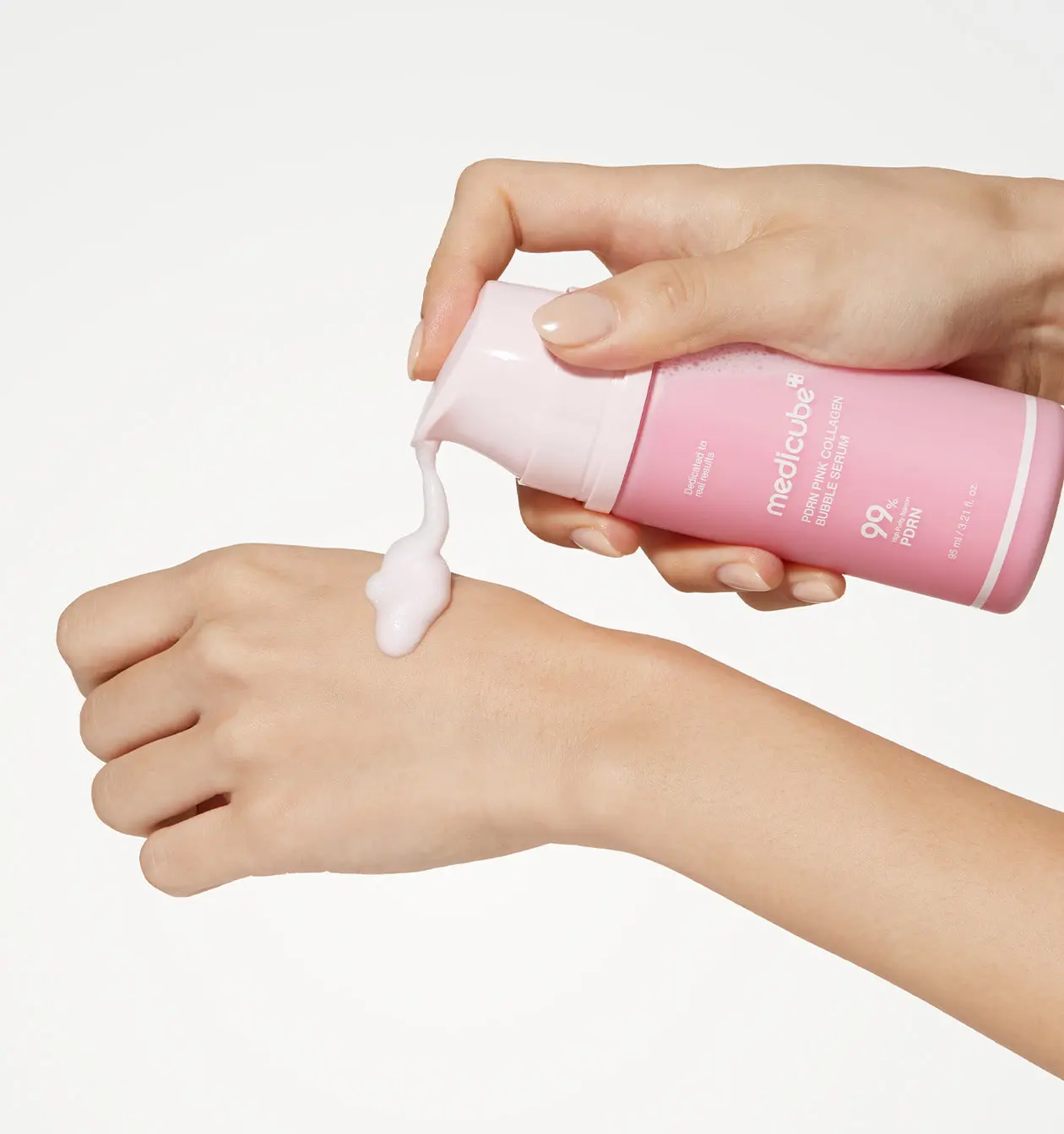 Medicube PDRN Pink Collagen Bubble Serum 95ml