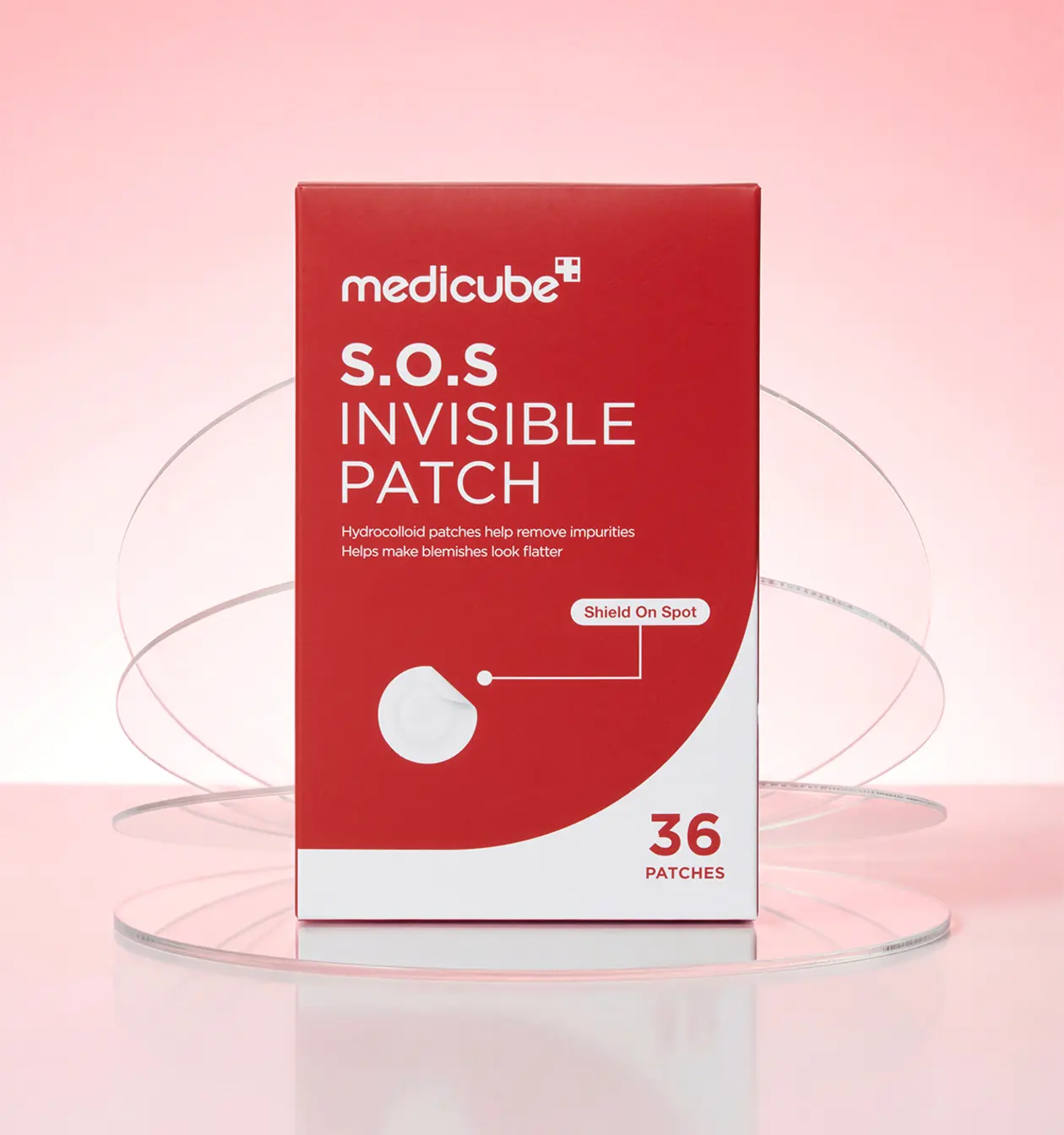medicube S.O.S Invisible Patch 36 Patches (Hydrocolloid Spot Patch)