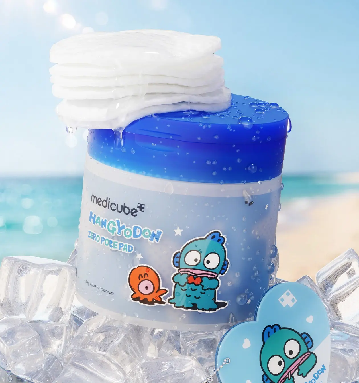 medicube Zero Pore Pad 70 Pads 155g Hangyodon Edition