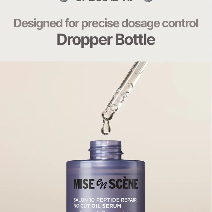 Mise en Scène Salon 10 Peptide Repair No Cut Oil Serum 50ml Detail
