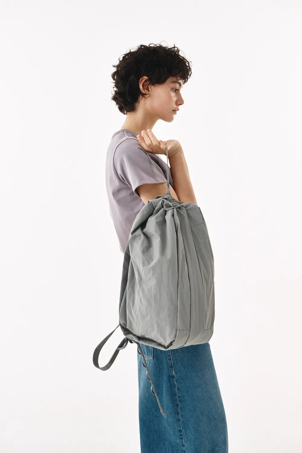 YURT PETA Nylon Shoulder Bag
