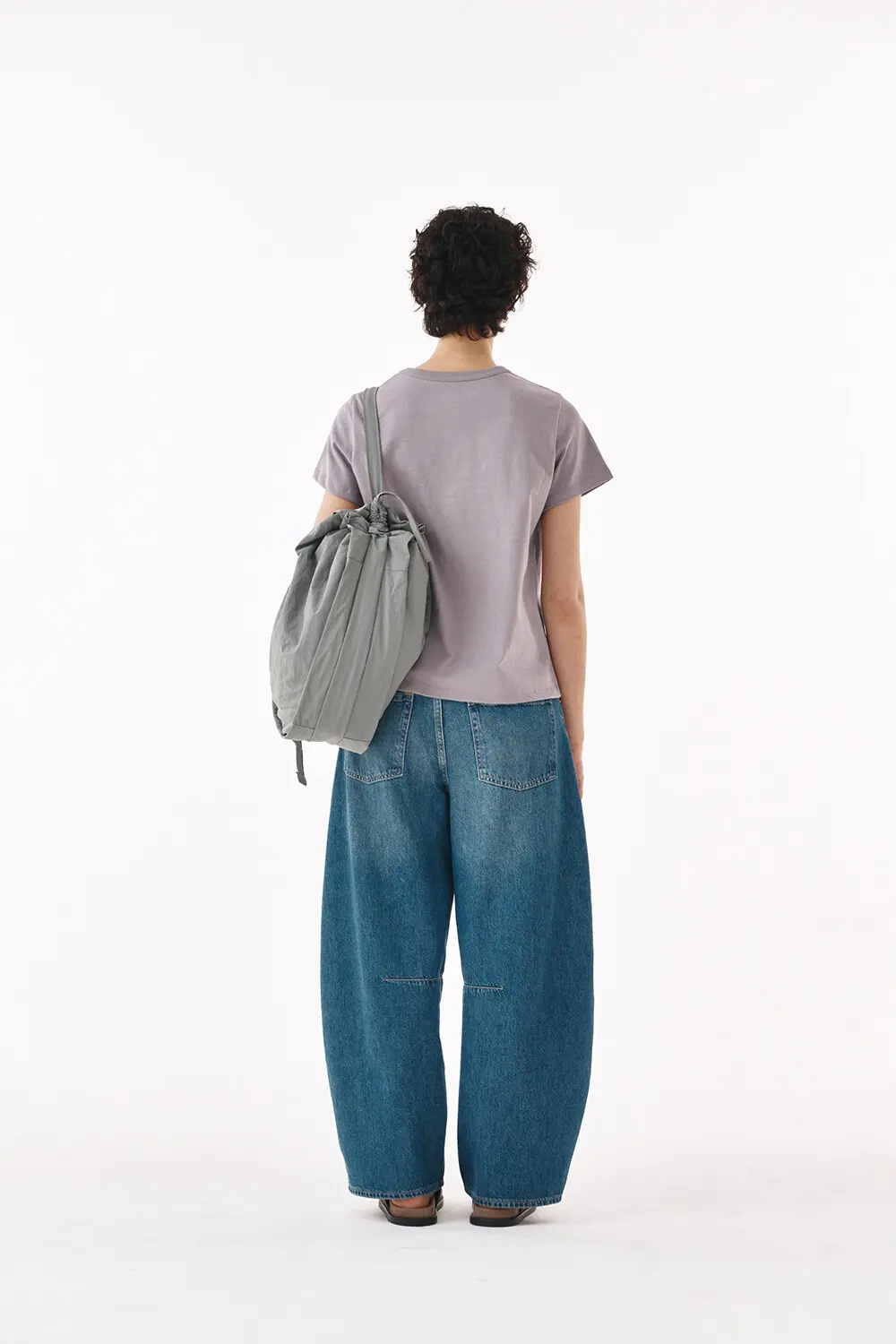 PETA Nylon Shoulder Bag 2 Colors Detail