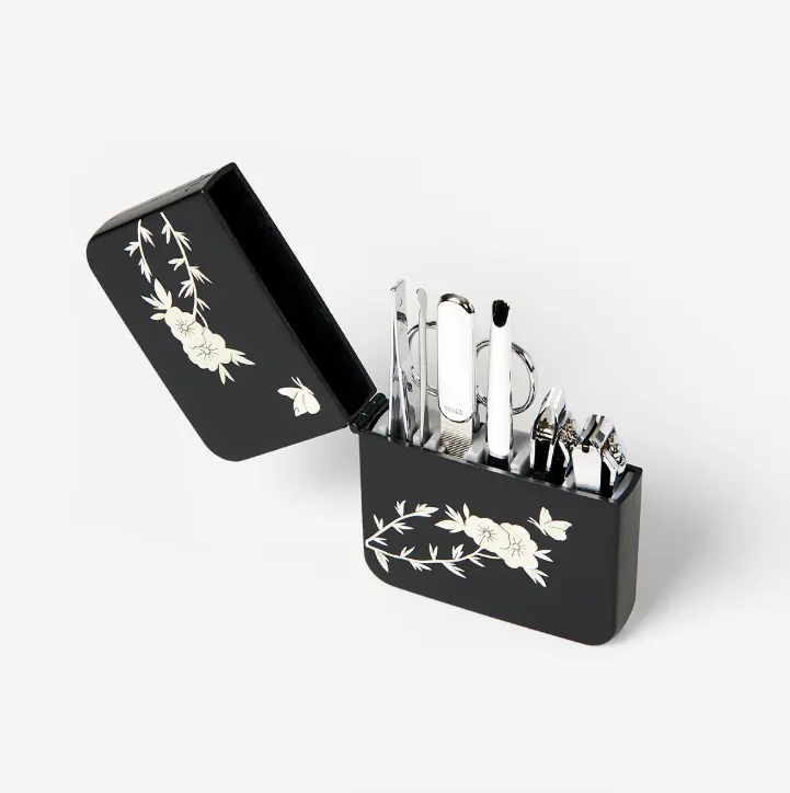 SungHyupKongYe Na-Jeon 777 Nail Clipper Set (Plum Blossom)