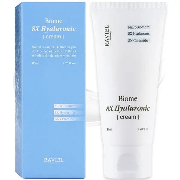 RAVIEL Biome 8X Hyaluronic Cream 80ml