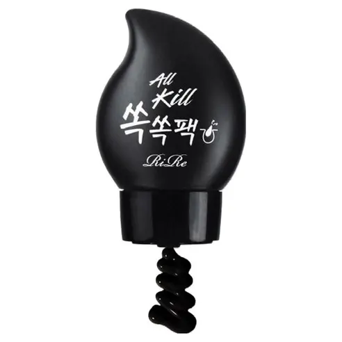 RiRe All Kill Ssok Ssok PackRiRe All Kill Ssok Ssok Pack Blackhead Peel-Off Charcoal Pack 40ml×2 Packs