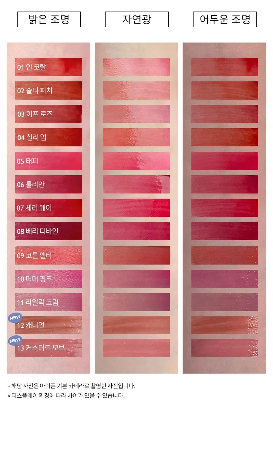 rom&nd Dewy-ful Water Tint 13 Custard Mauve Detail