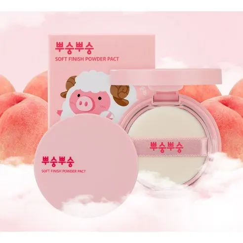 Mefactory SOFT FINISH POWDER PACT 9g Pink