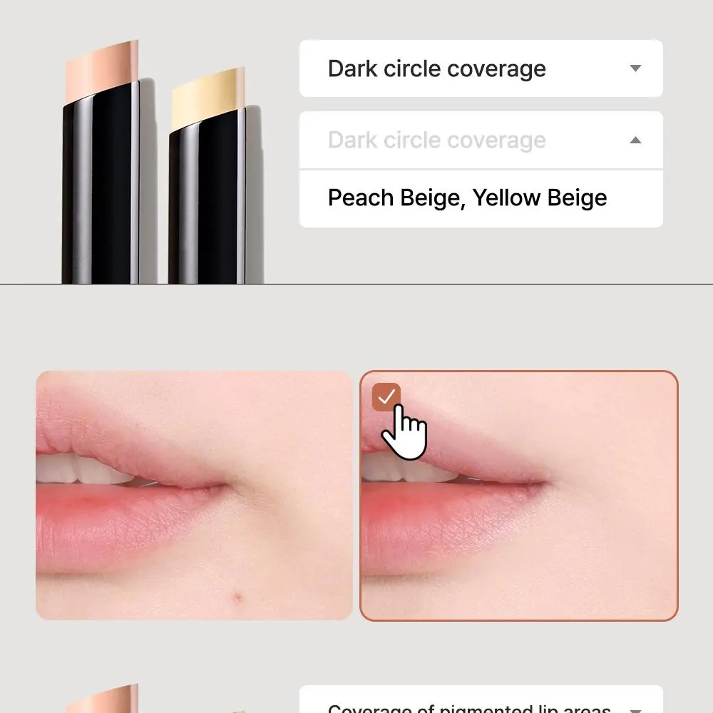 THE SAEM Cover Perfection Stick Concealer (6 Colors) Detail