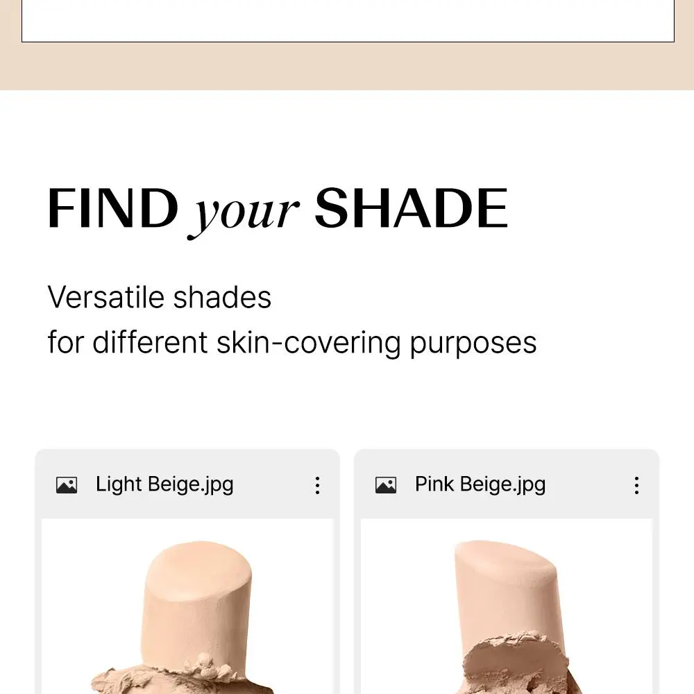 THE SAEM Cover Perfection Stick Concealer (6 Colors) Detail