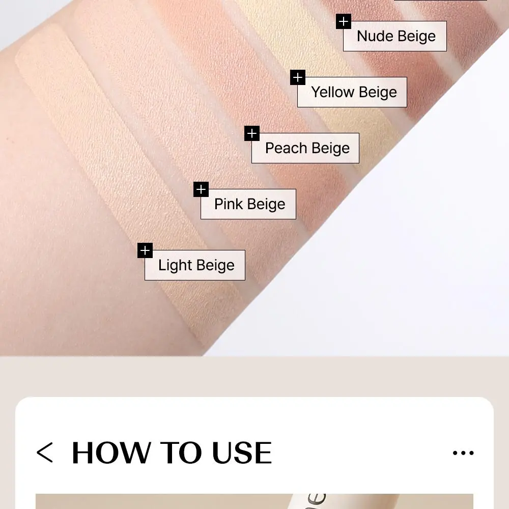 THE SAEM Cover Perfection Stick Concealer (6 Colors) Detail