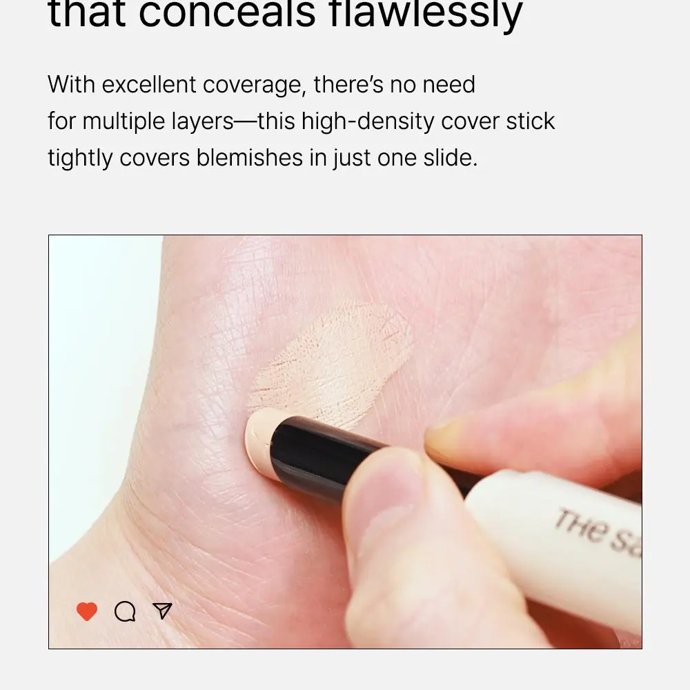 THE SAEM Cover Perfection Stick Concealer (6 Colors) Detail