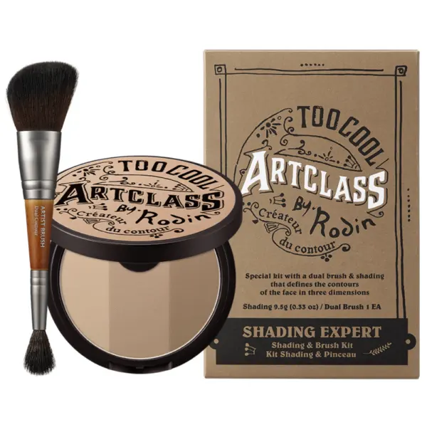 too cool for school Artclass By Rodin Shading 9.5g + Dual Contour Brush Kit