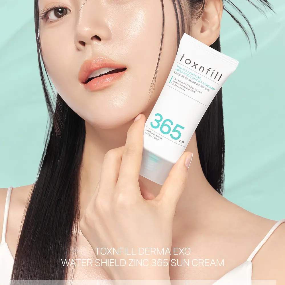 TOXNFILL Derma Exo Water Shield Zinc 365 Sun Cream SPF50+ PA++++ 50ml Detail