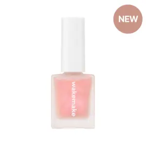 WAKEMAKE Nail Care Pink Pearl Hardener / Pink Nail Strengthener / Pink Nutrient